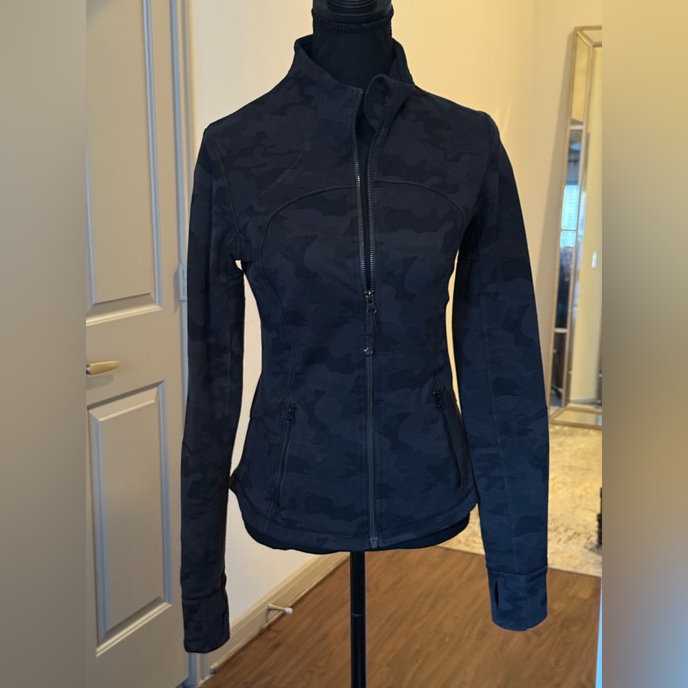 Lululemon Athletica Dark Camo Utility Jacket